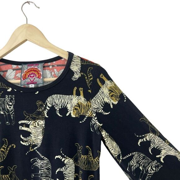 Johnny Was X-Small Teeger Knit Puff Sleeve Top Soft Bamboo Stretch Womens - Picture 11 of 16